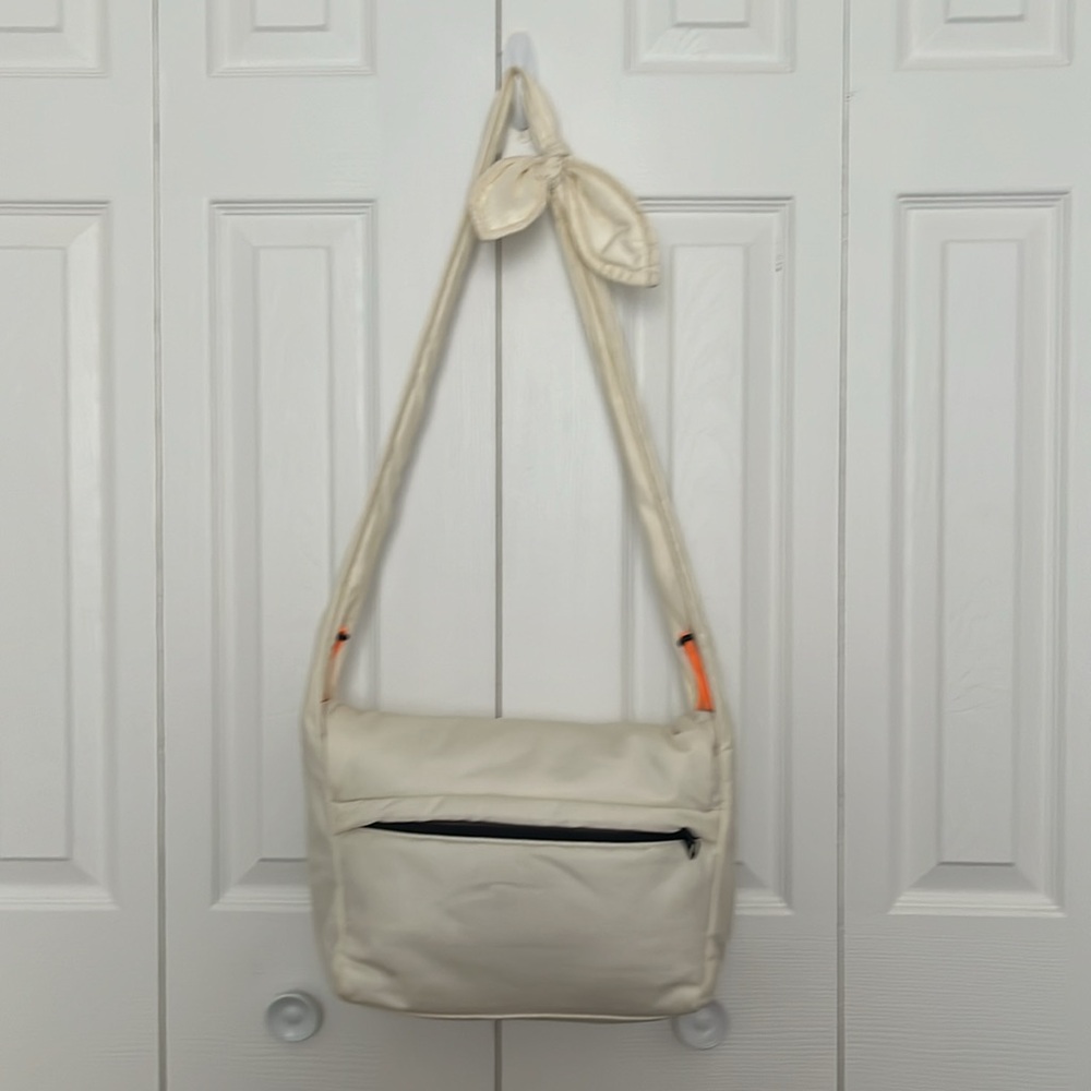 Bimba Y Lola M Bone Nylon Crossbody Bag - Picture 7 of 17